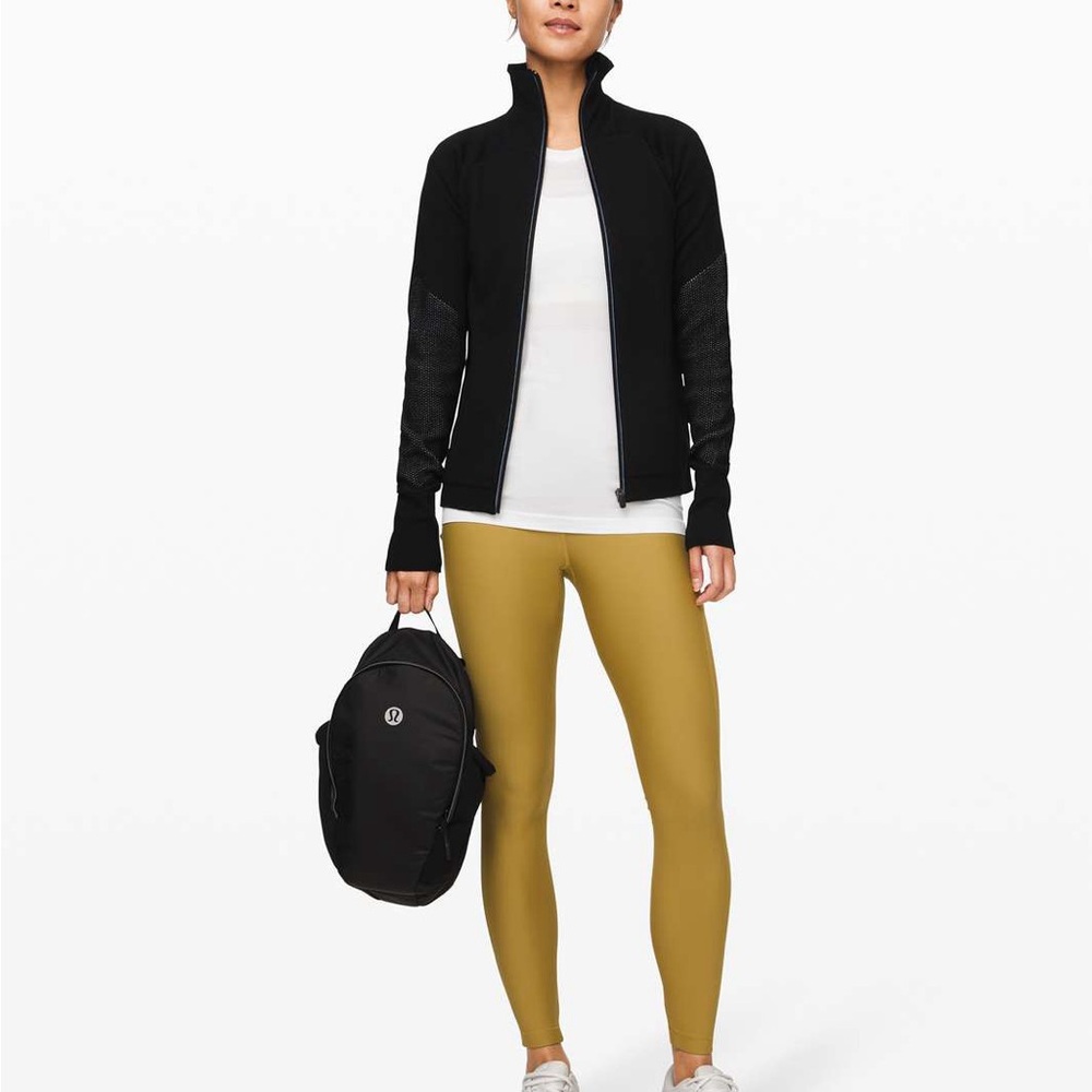 lululemon athletica Fleece Gold Leggings